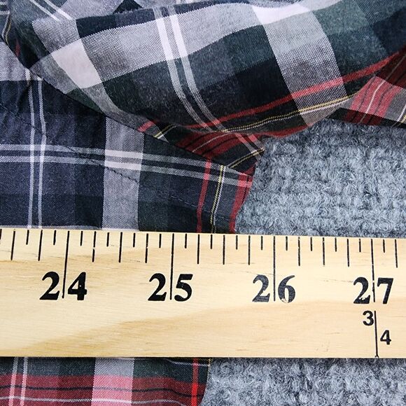 Ralph Lauren Shirt Mens XL Madras Plaid Classic Fit Long Sleeve Button Down - Picture 5 of 16